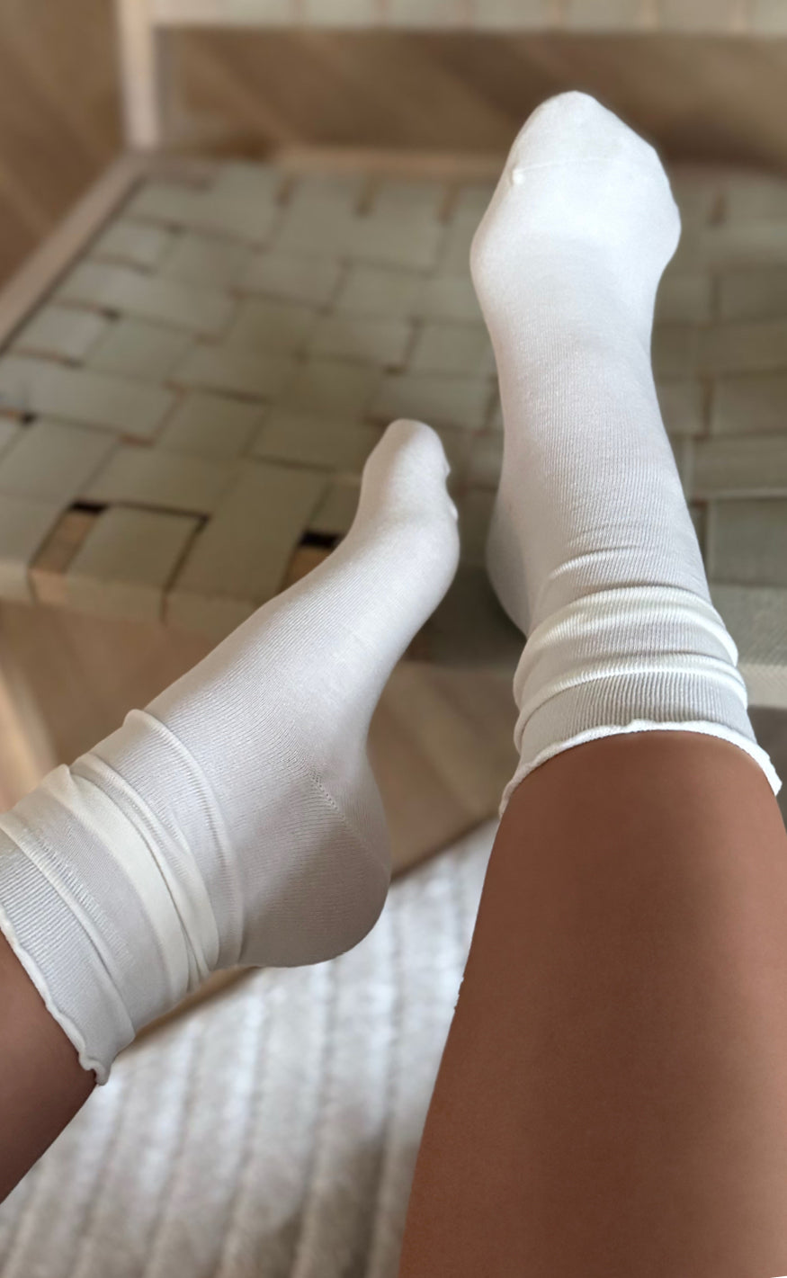 Say INA Copenhagen Strømper - Alina 3-pack - Creme