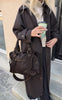 Say INA Copenhagen Taske - Cannes City - Dark Brown PU Leather