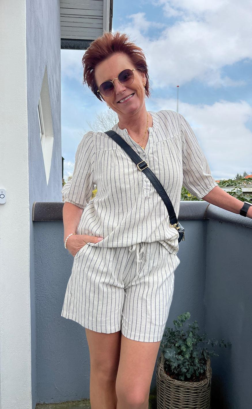 Say INA Copenhagen Top - Alba - Off White