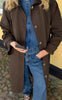 Say INA Copenhagen Trenchcoat - Louisa Long - Chocolate Brown