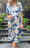 Say INA Copenhagen Kjole - Hella - Blue Flower