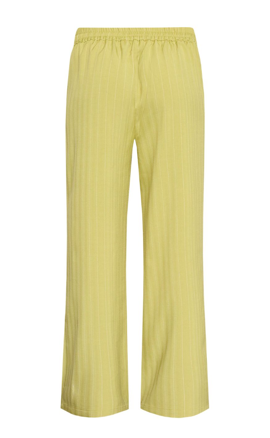 Sisters Point Bukser - VERINA-PA6 - Lime Pinstripe