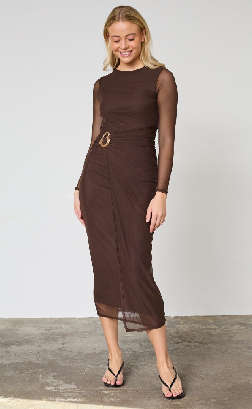 Sisters Point Kjole - Gipas-DR - Chocolate