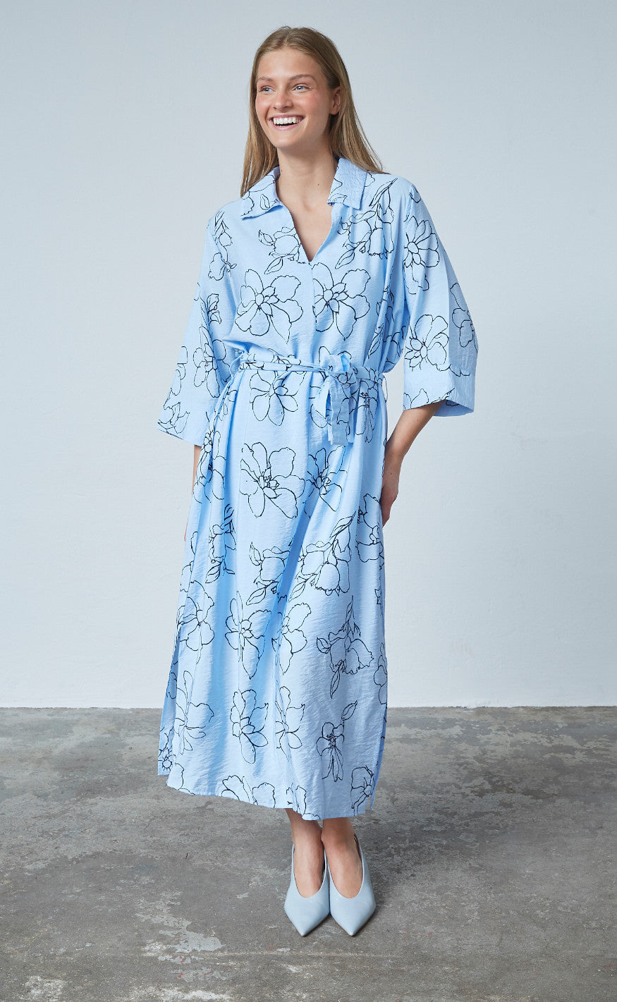 Sisters Point Kjole - Valya-DR - L. Blue/Navy