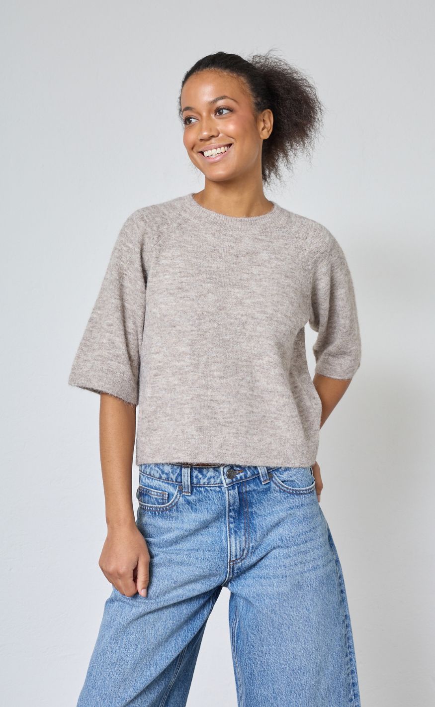 Sisters Point Pullover - KAPPO-PU - Sand Mel