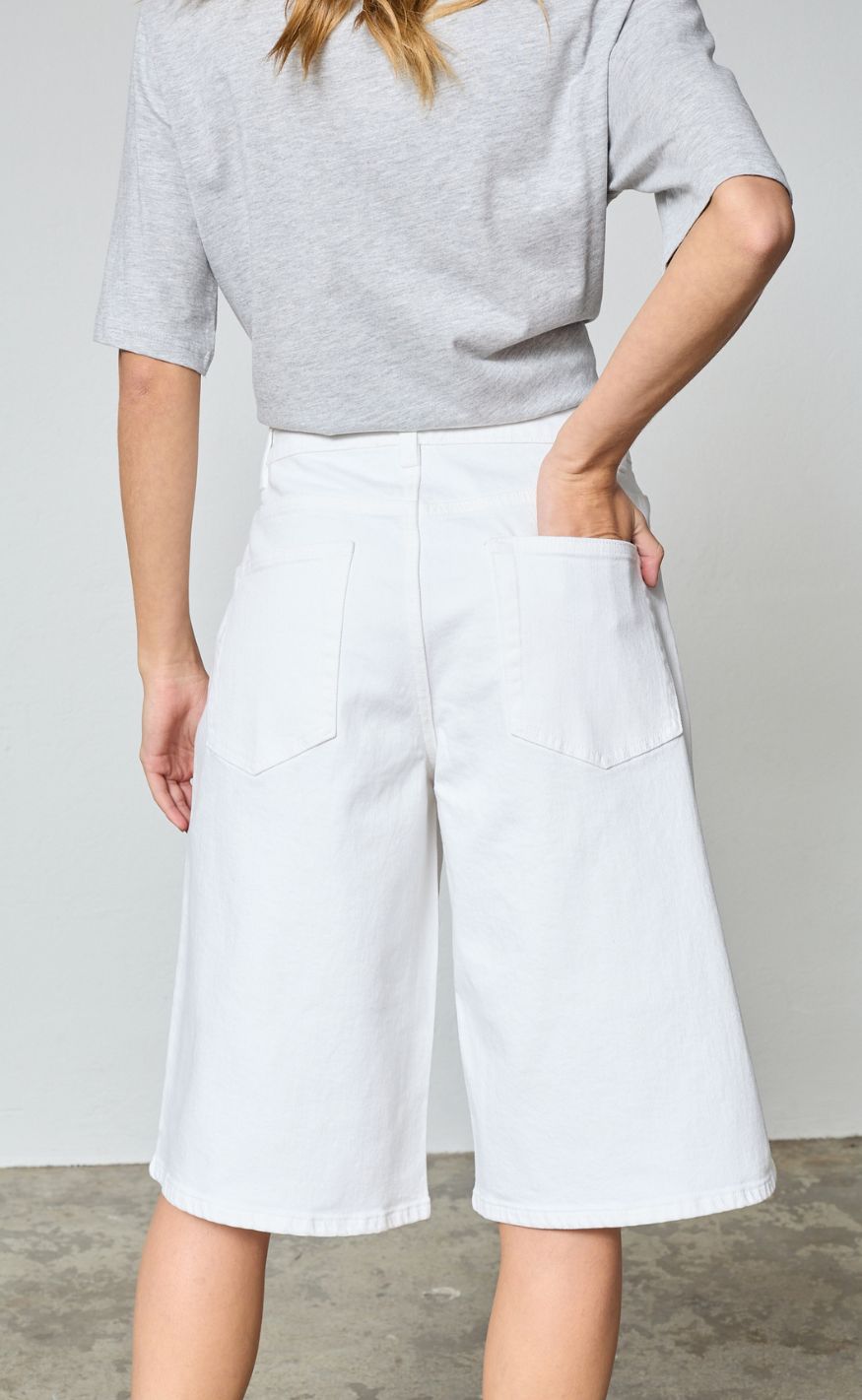 Sisters Point Shorts - OFIRA-SHO1 - White