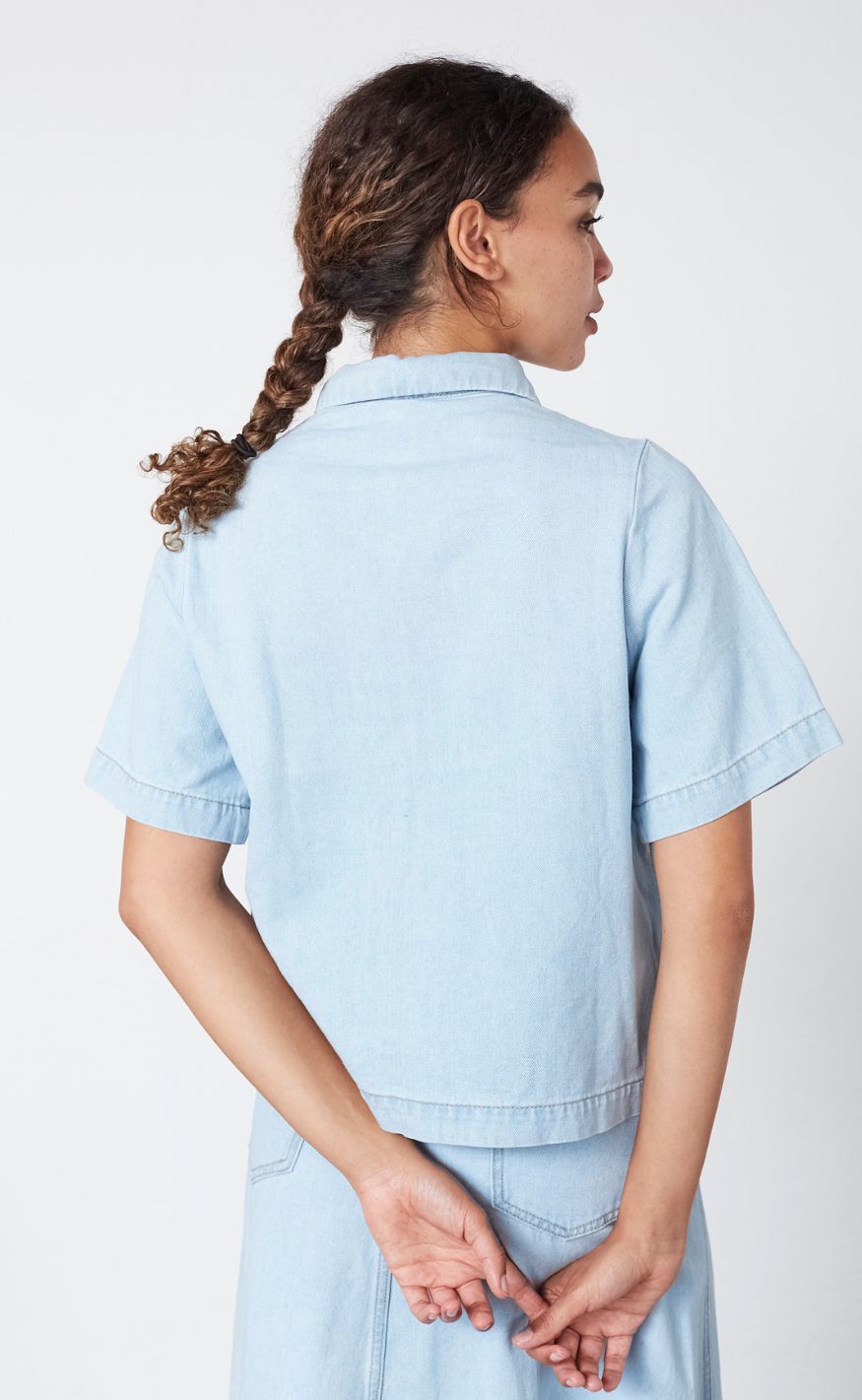 Sisters Point Skjorte - ELSANA-SH1 - Light Blue