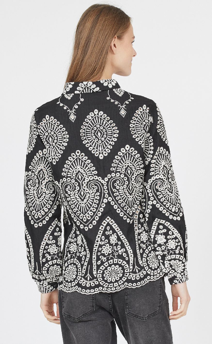 Sisters Point Skjorte - Gada-SH57 - Black/Cream