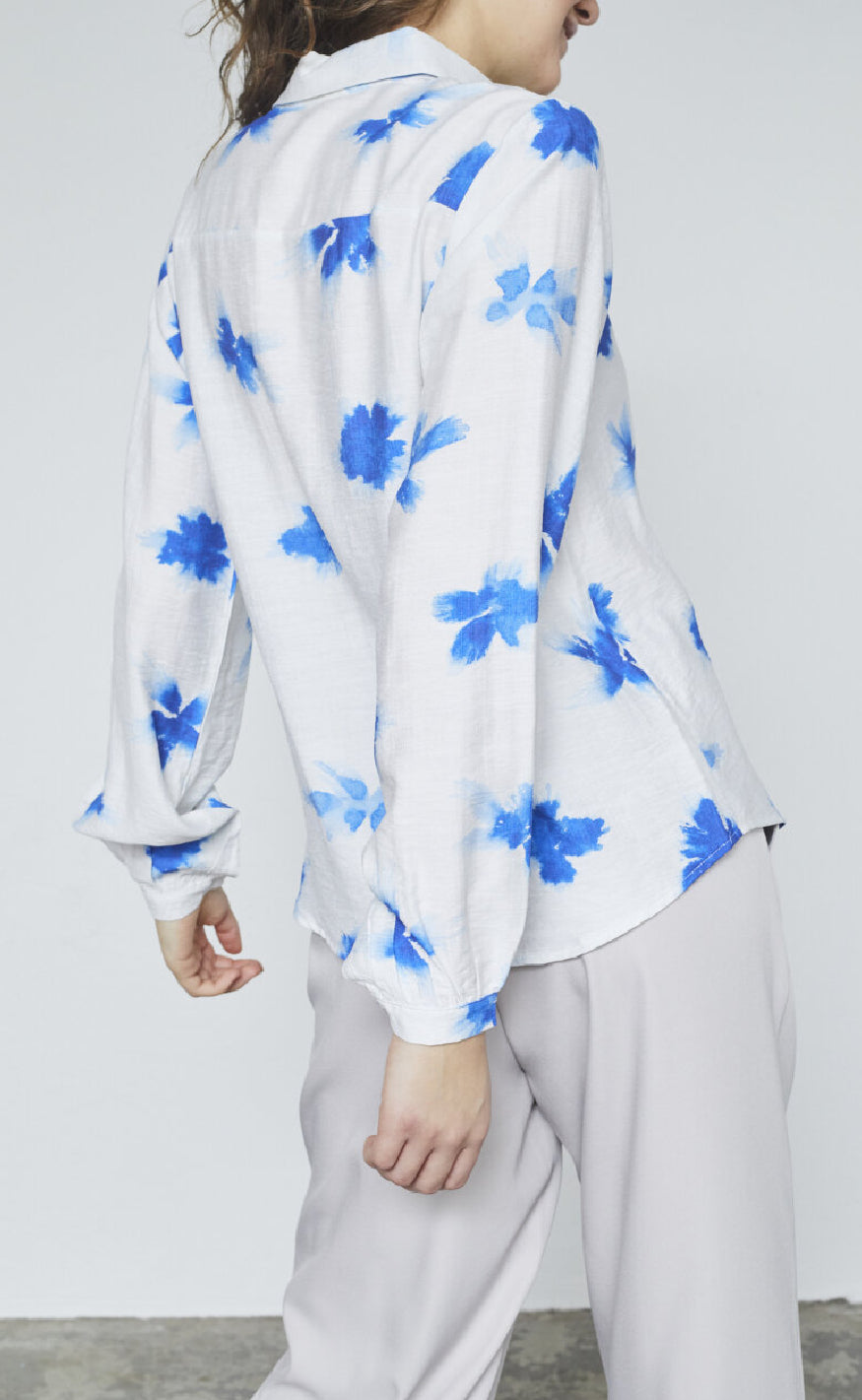 Sisters Point Skjorte - Gada-SH57 - Cream/Blue