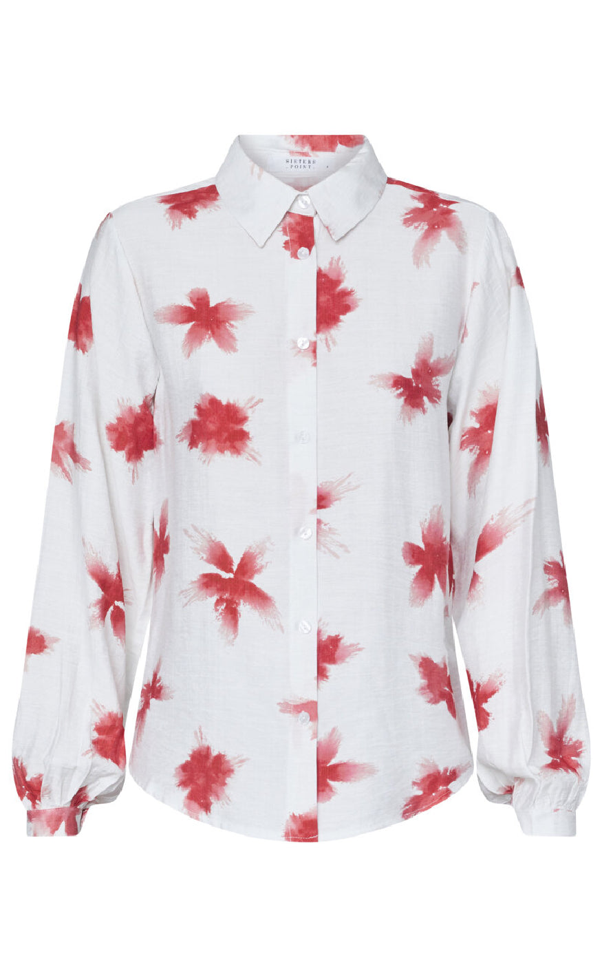 Sisters Point Skjorte - Gada-SH57 - Cream/Red
