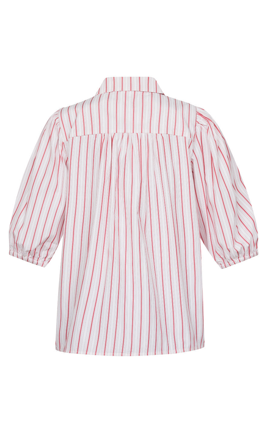 Sisters Point Skjorte - Vibby-SH6 - Cream/Ruby