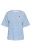 Sisters Point T-shirt - Vez-SS - Cream/Blue