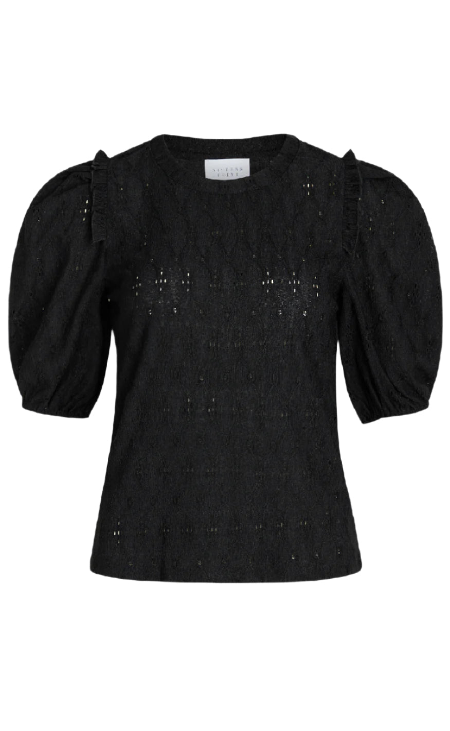Sisters Point Top - Eina-V.SS1 - Black