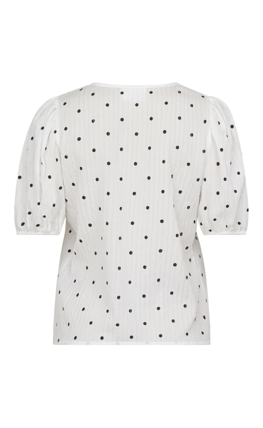 Sisters Point Top - Esca-SS - Off White/Black