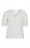 Sisters Point Top - Esca-SS - Off White/Black