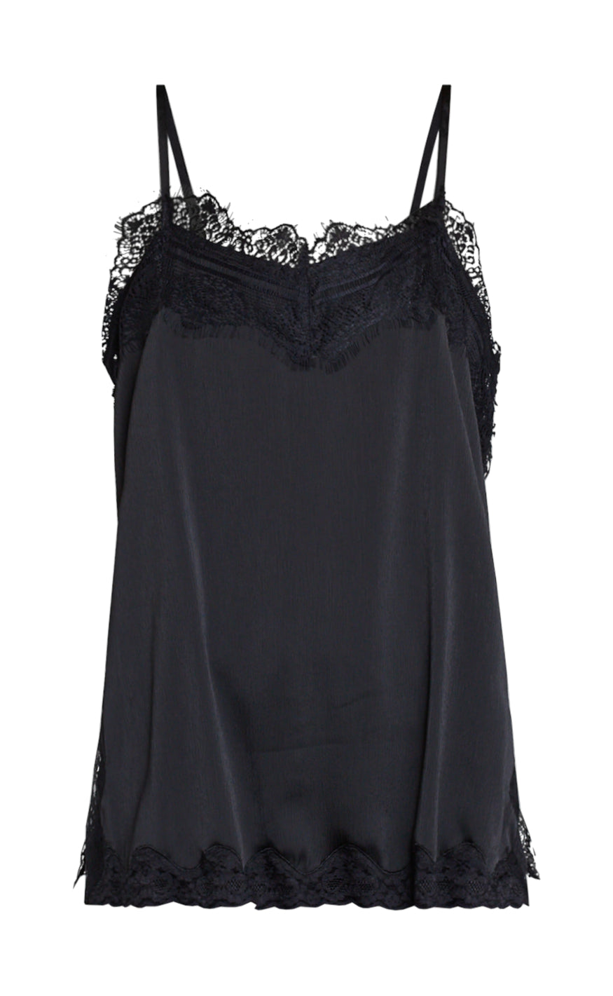 Sisters Point Top - Isolde-ST1 - Black