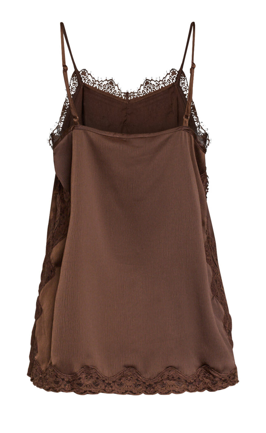 Sisters Point Top - Isolde-ST1 - D. Chocolate