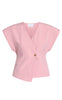 Sisters Point Vest - EVELA-VE2 - Mauve Pinstripe