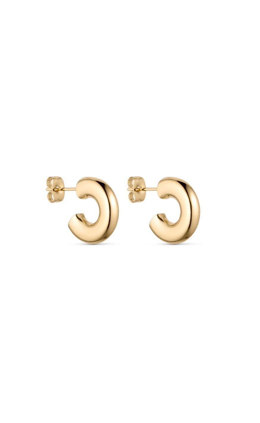 Smykkeli Copenhagen Øreringe / Hoops - Lamia - Gold Colour