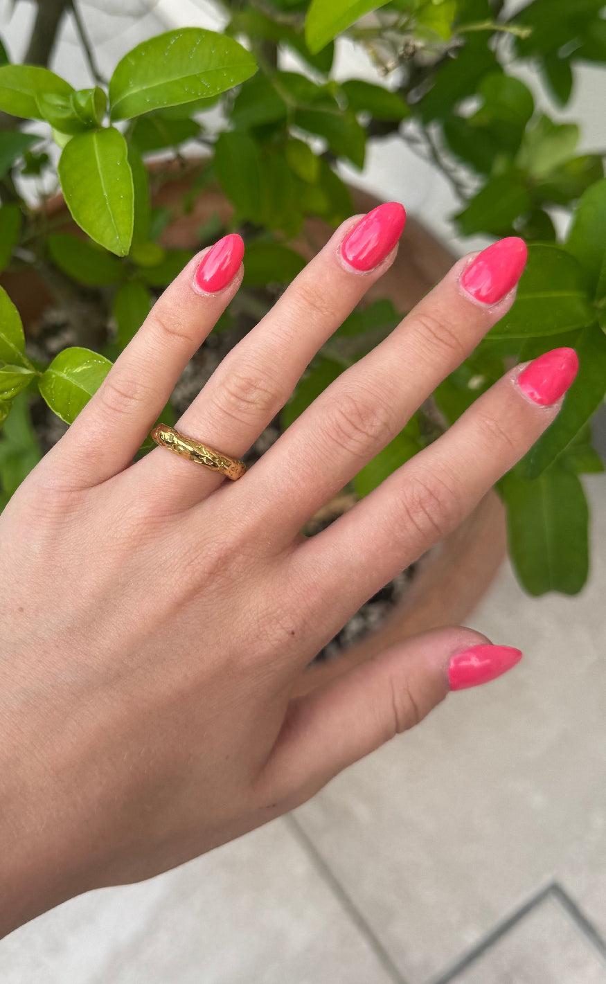 Smykkeli Copenhagen Ring - Colmar - Gold Colour