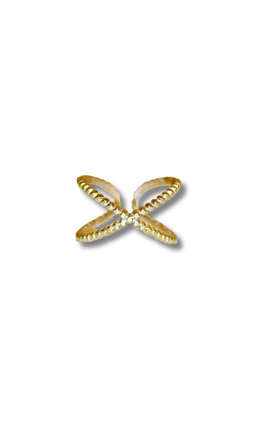 Smykkeli Copenhagen Ring - Larisa - Gold Colour