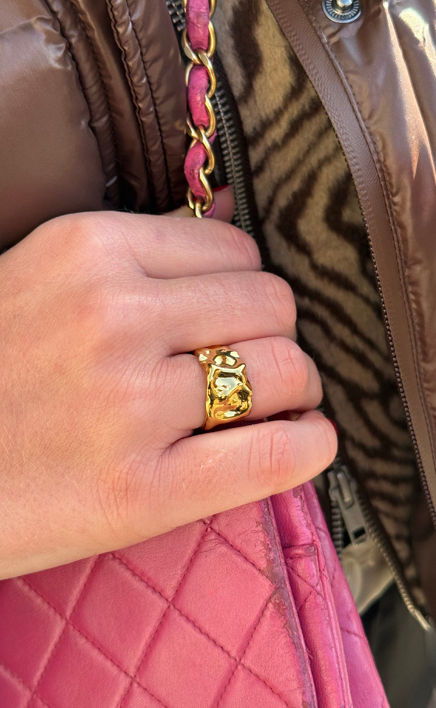 Smykkeli Copenhagen Ring - Mathilde - Gold Colour