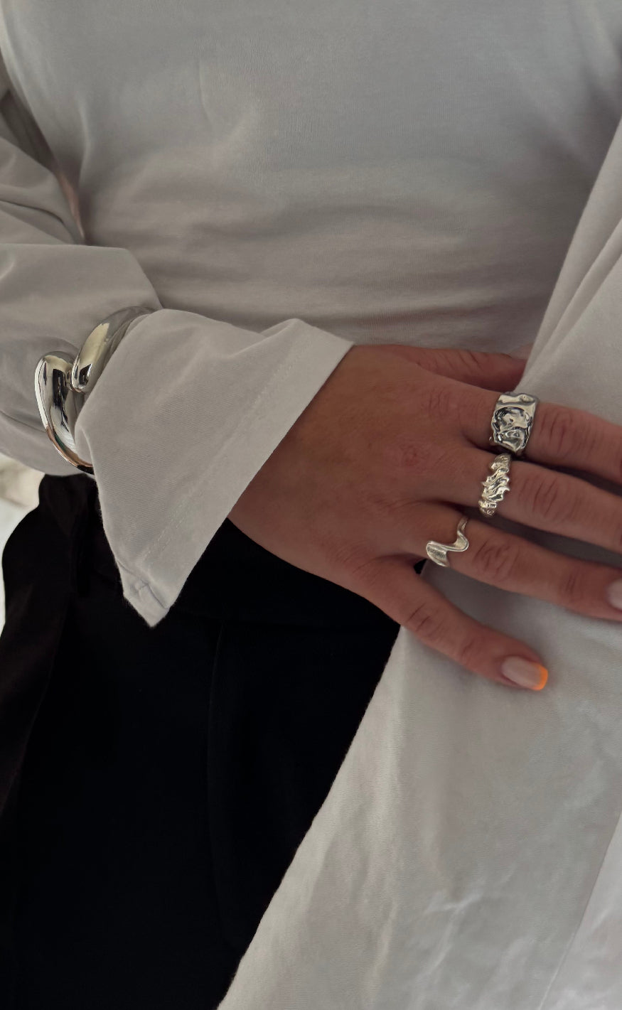 Smykkeli Copenhagen Ring - Mathilde - Silver Colour