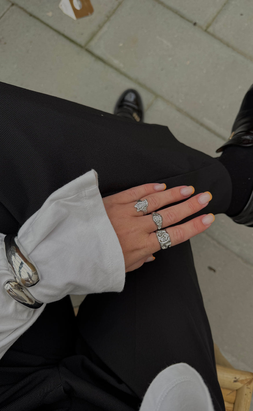 Smykkeli Copenhagen Ring - Mathilde - Silver Colour