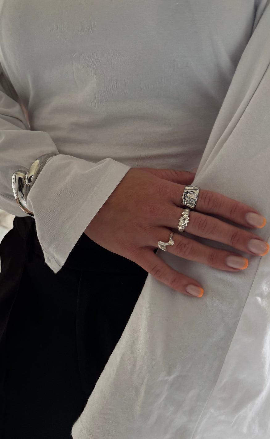 Smykkeli Copenhagen Ring - Mathilde - Silver Colour