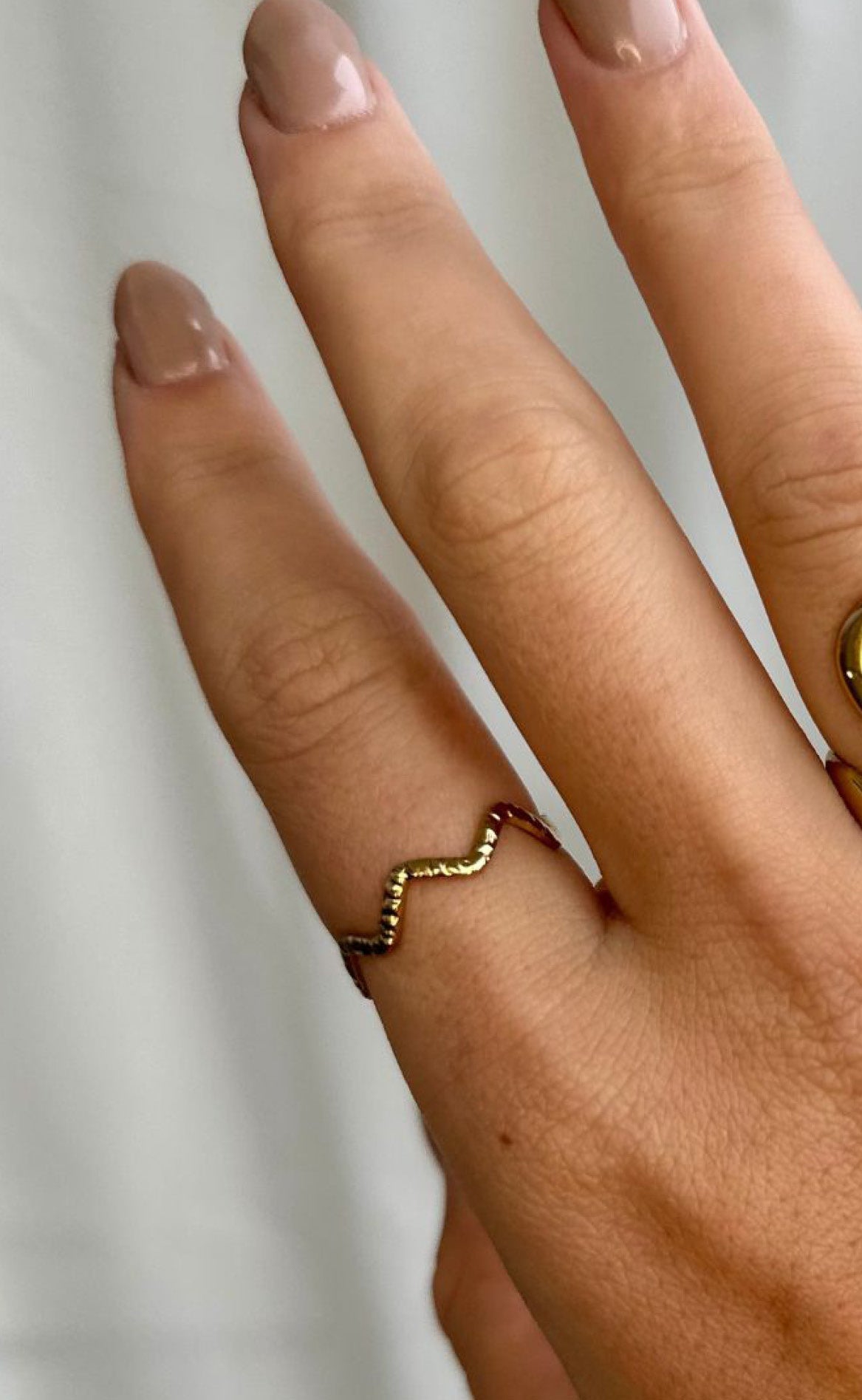 Smykkeli Copenhagen Ring - Seattle - Gold Colour