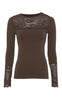 Tim & Simonsen Bluse - Nancy Lacechest - Caffe