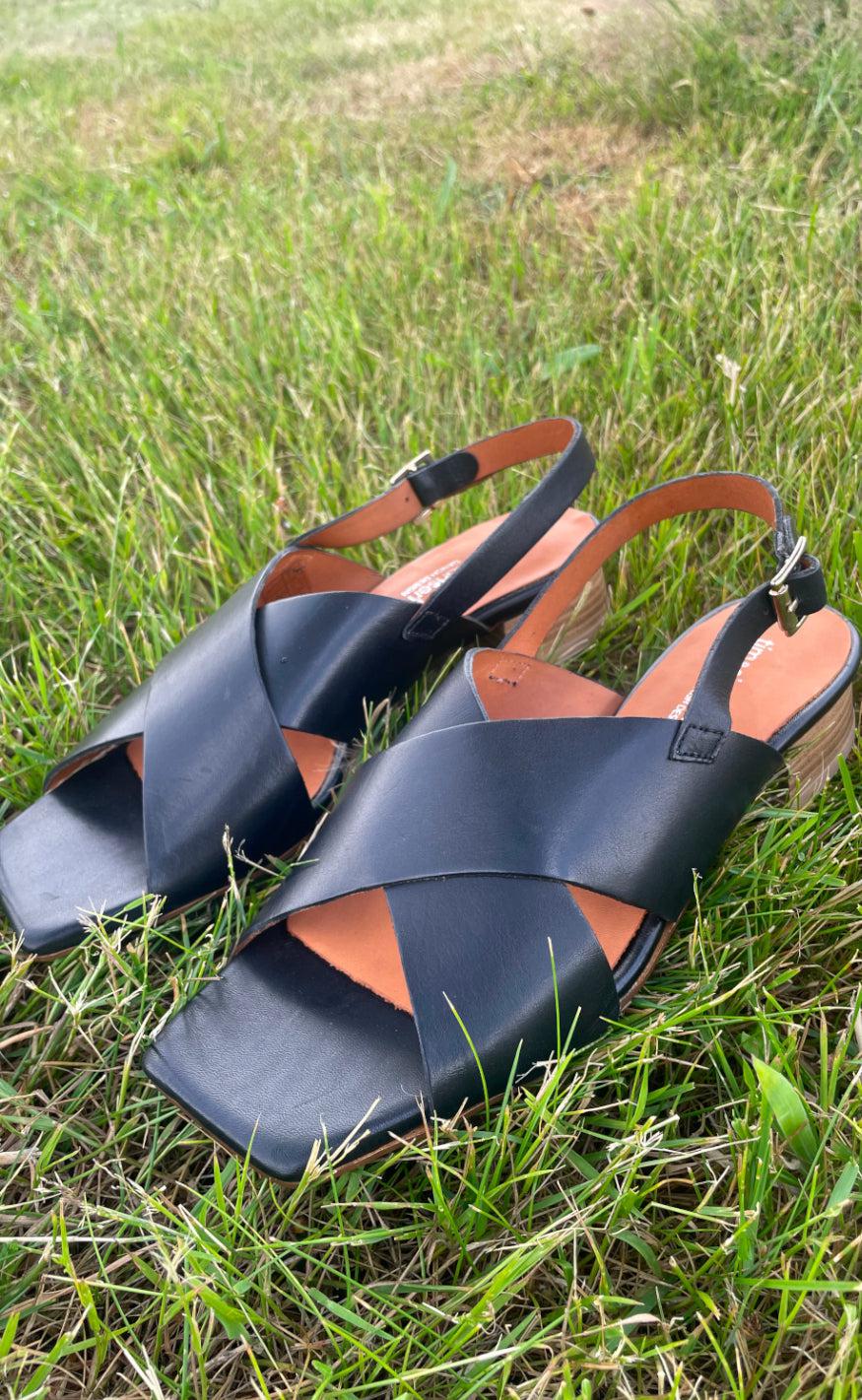 Tim & Simonsen Sandaler - Alba - Napa Negro