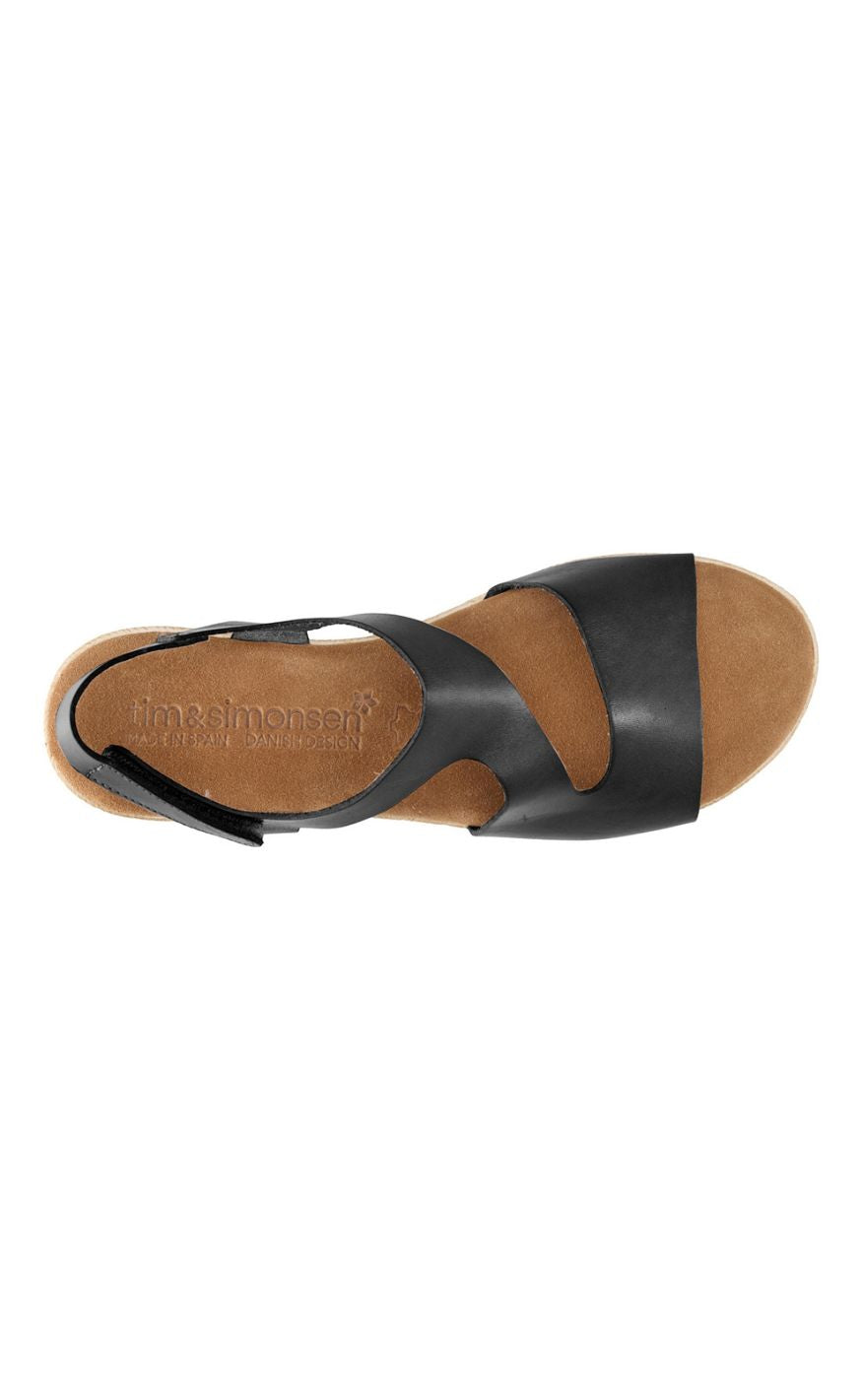 Tim & Simonsen Sandaler - Anine Nature - Negro
