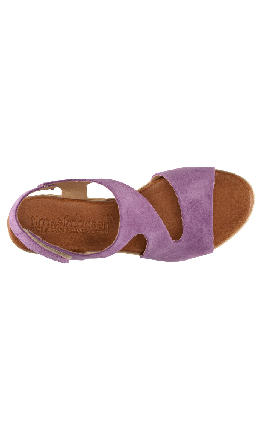 Tim & Simonsen Sandaler - Katia Suede - Lavanda