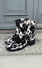 Tim & Simonsen Støvle - Lora Biker boot - Cow Hair On Negro