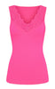 Tim & Simonsen Top - Belen V-Lace - Bubble Flour (vendbar)
