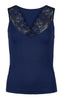 Tim & Simonsen Top - Belen V-Lace - Marine (vendbar)
