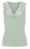 Tim & Simonsen Top - Belen V-Lace - Menta (vendbar)