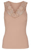 Tim & Simonsen Top - Belen V-Lace - Nude (vendbar)