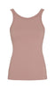 Tim & Simonsen Top - Lone Rib Tank - Rosa Antico
