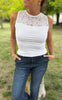Tim & Simonsen Top - Nancy Rib - Bianco