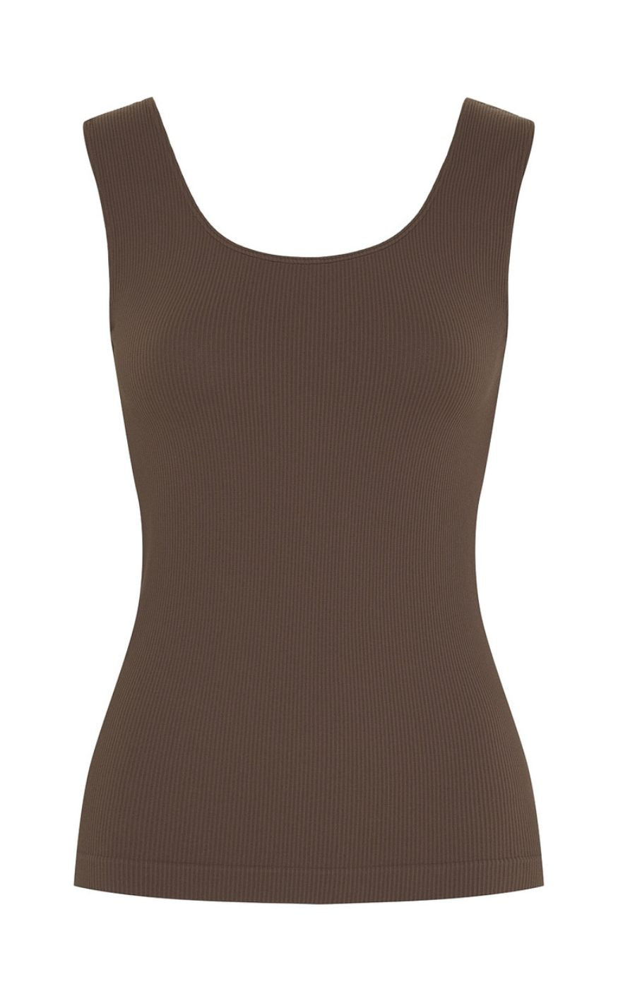 Tim & Simonsen Top - Tulle Rib - Noce