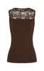 Tim & simonsen Top - Nancy Rib - Cioccolato
