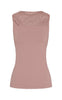 Tim & simonsen Top - Nancy Rib - Rosa Antico