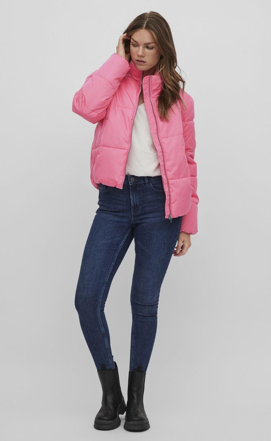 VILA Jakke - Tate - Fandango Pink