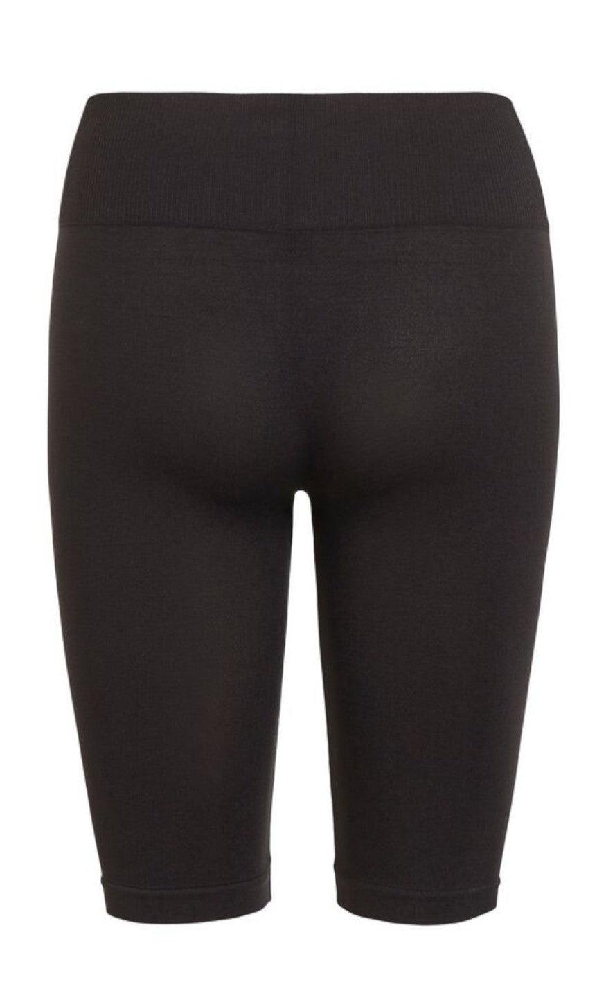 VILA Shorts - Seam - Black