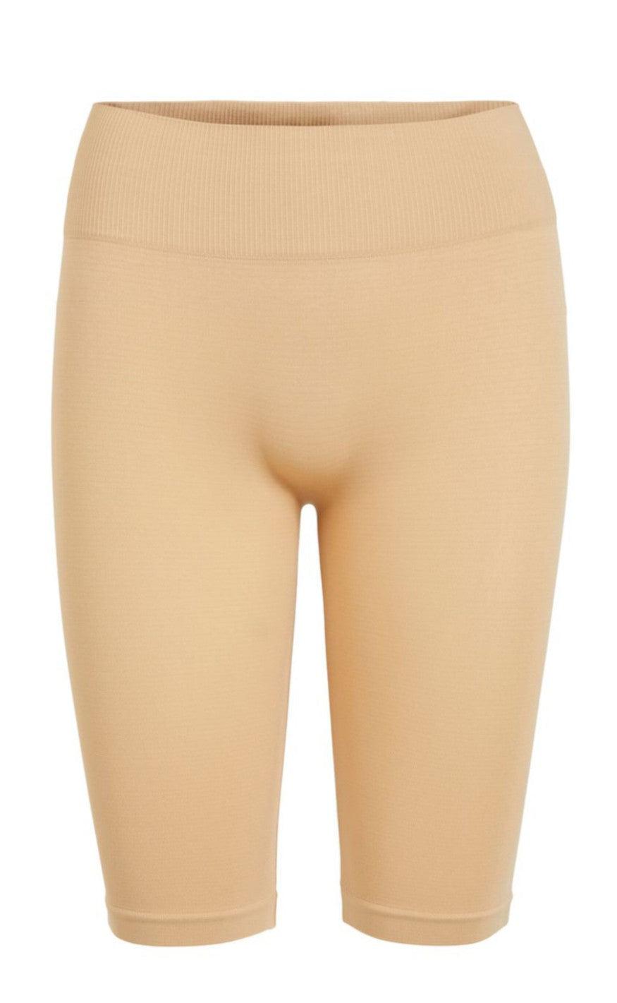 VILA Shorts - Seam - Cuban Sand