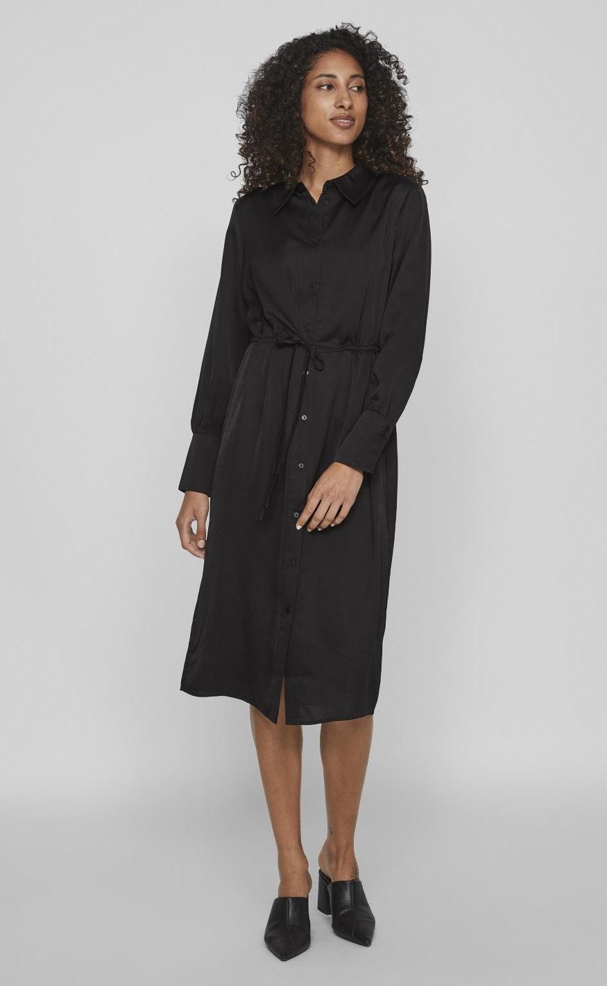 Vila Kjole - Ellette L/S - Black