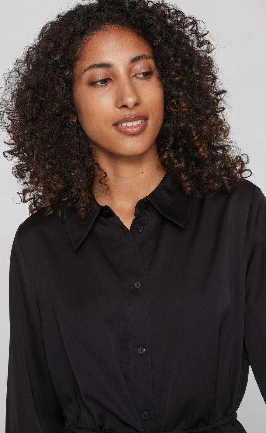 Vila Kjole - Ellette L/S - Black