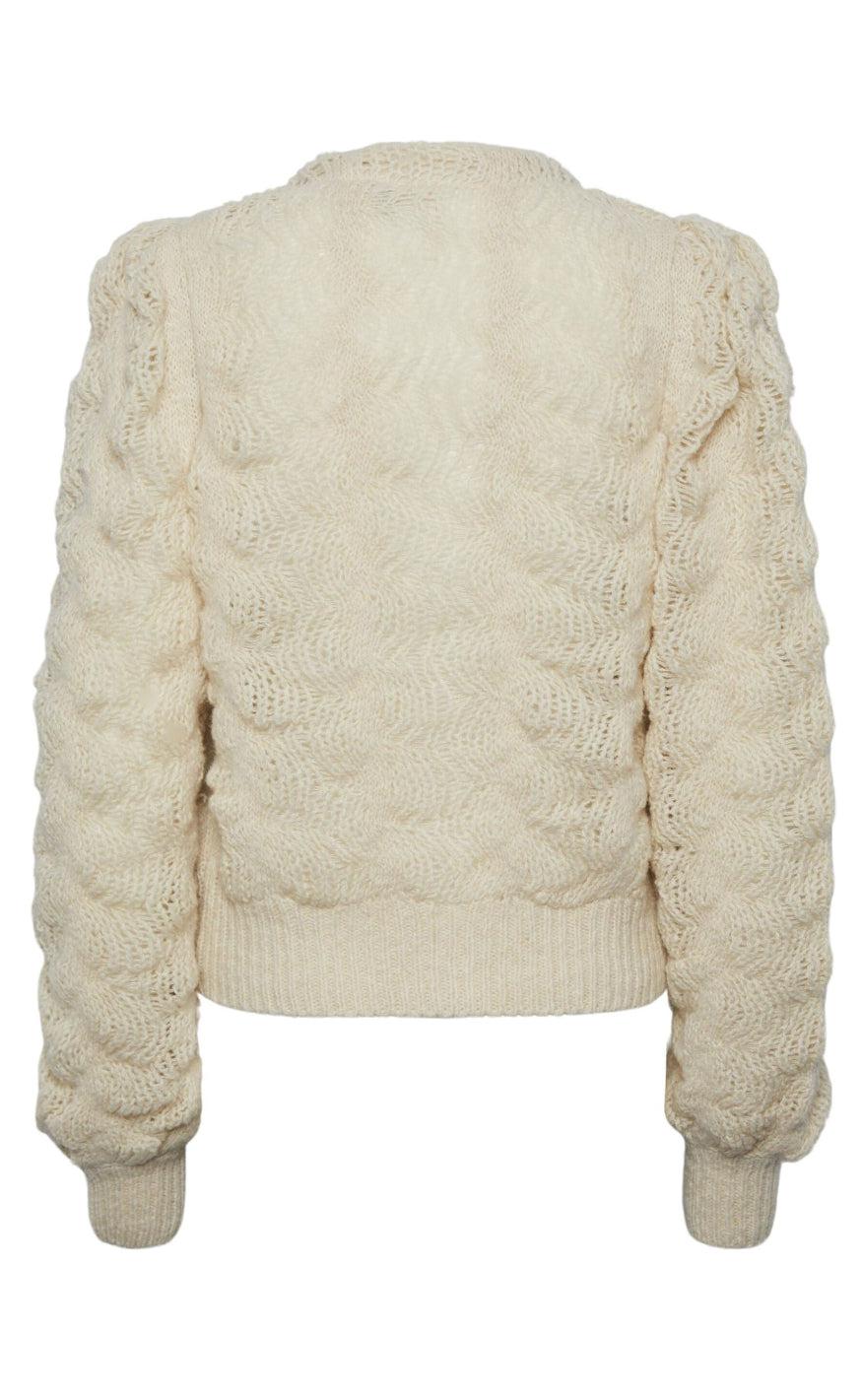 YAS Cardigan - Bubble - Birch/Melange